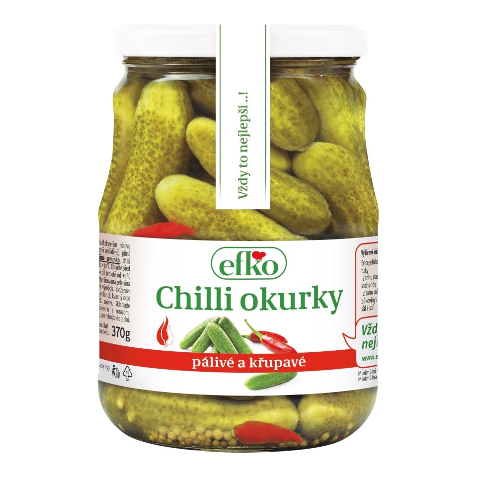 Náhled kategorie Efko Chilli okurky