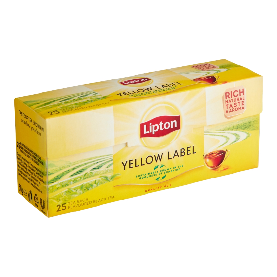 Náhled kategorie Lipton Yellow Label Černý čaj