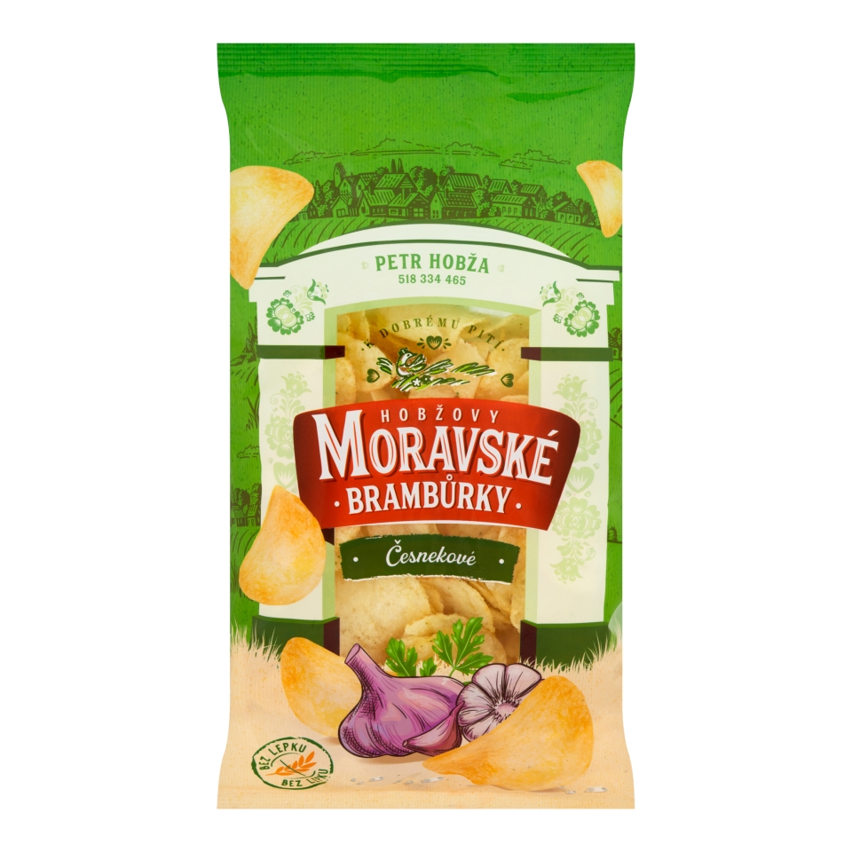 Náhled kategorie Moravské brambůrky česnekové