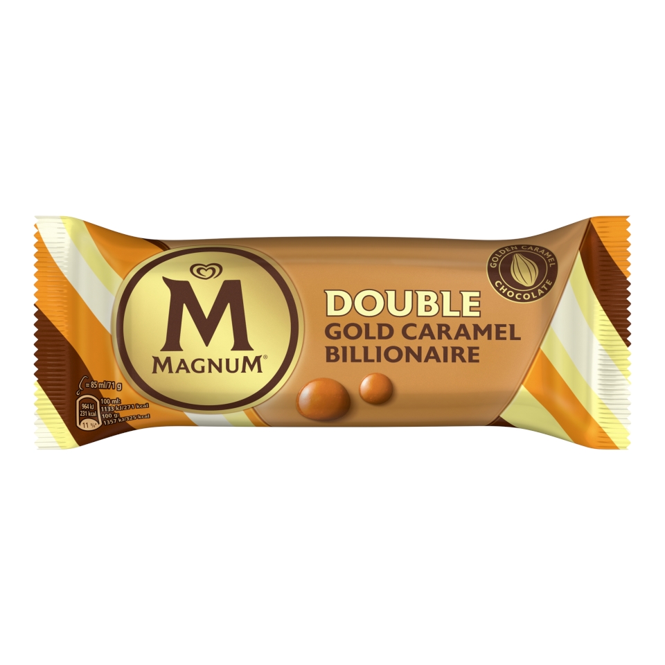 Náhled kategorie Magnum Double Caramel Gold Billionaire