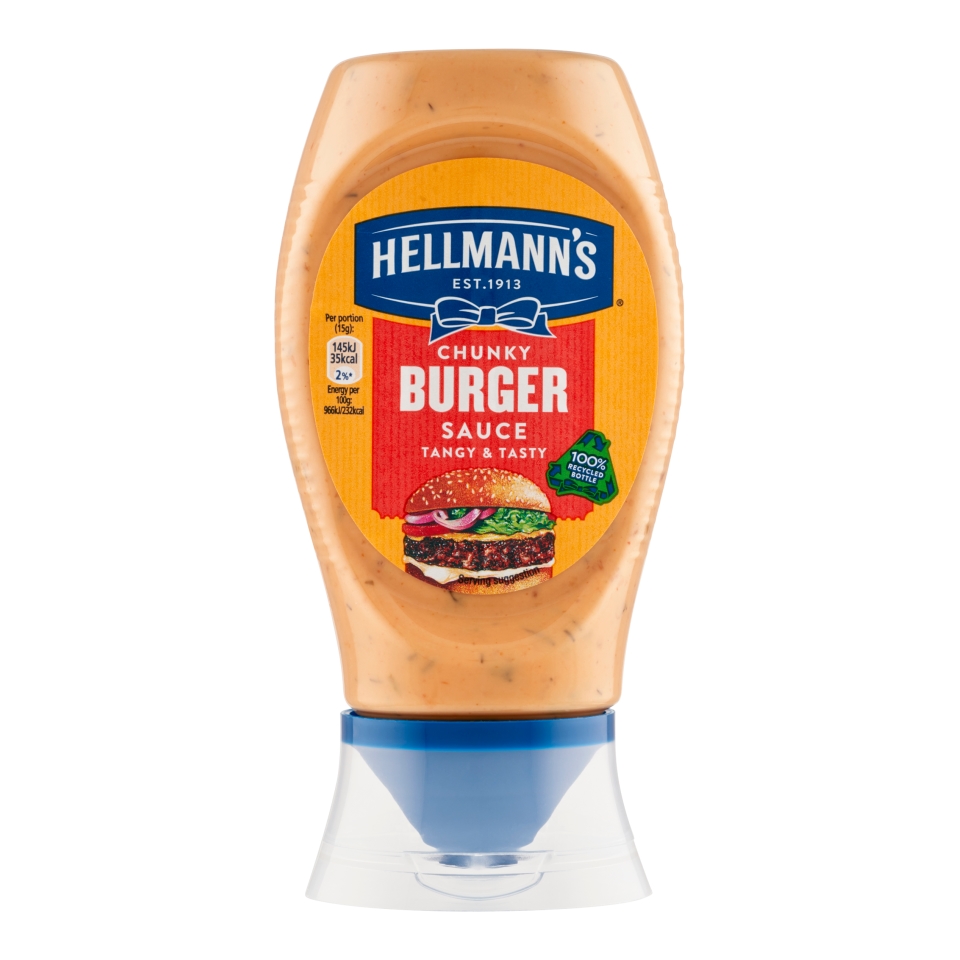 Náhled kategorie Hellmann's Omáčka k masu Chunky burger