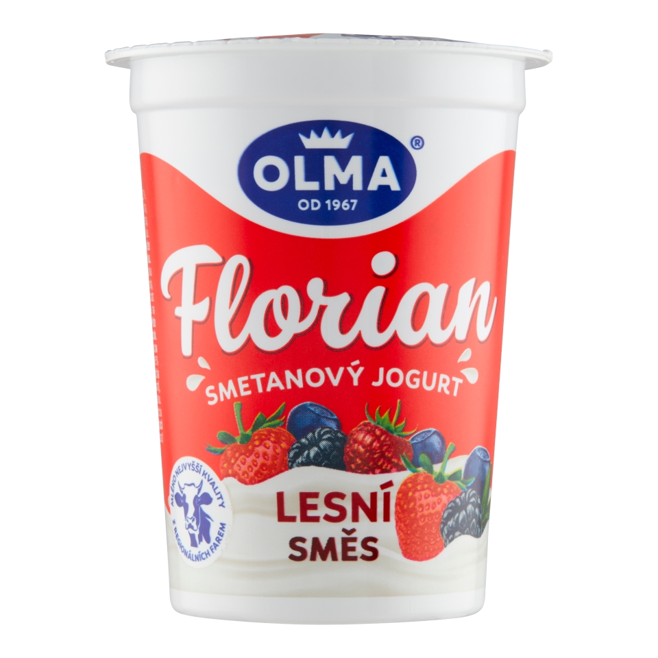 Náhled kategorie Olma Florian Smetanový jogurt lesní směs