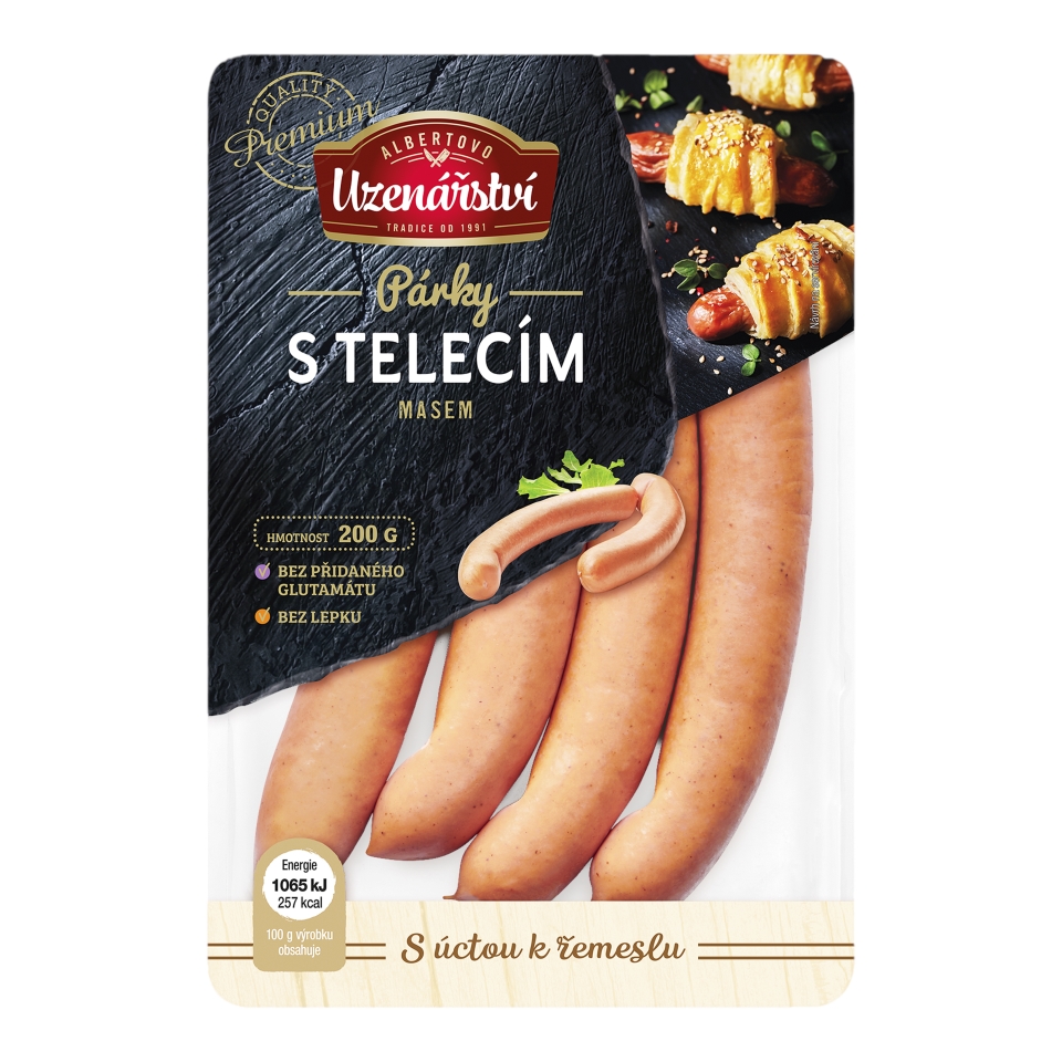 Náhled kategorie telecí párky