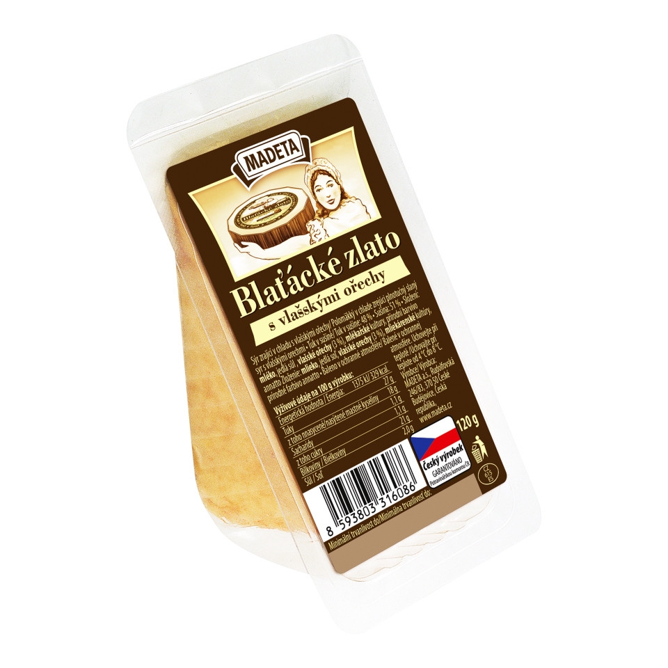 Náhled kategorie Madeta Blaťácké zlato s vlašskými ořechy