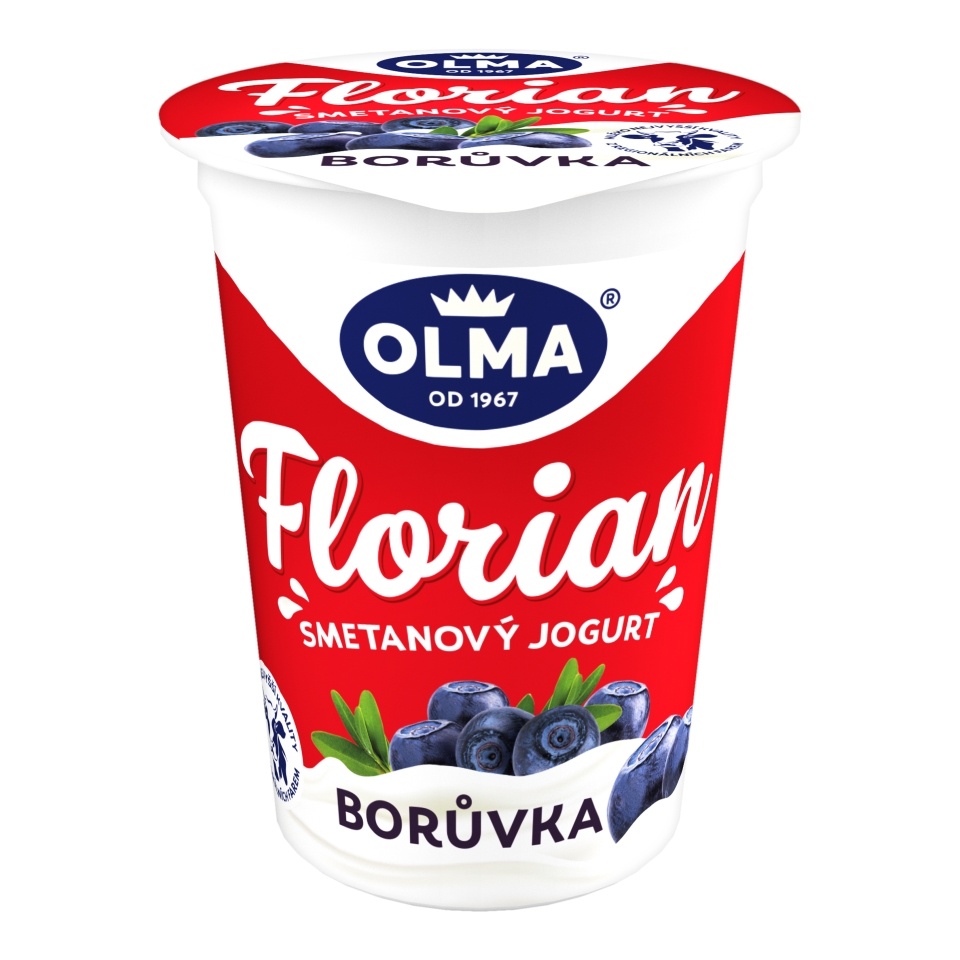 Náhled kategorie Olma Florian smetanový jogurt borůvka