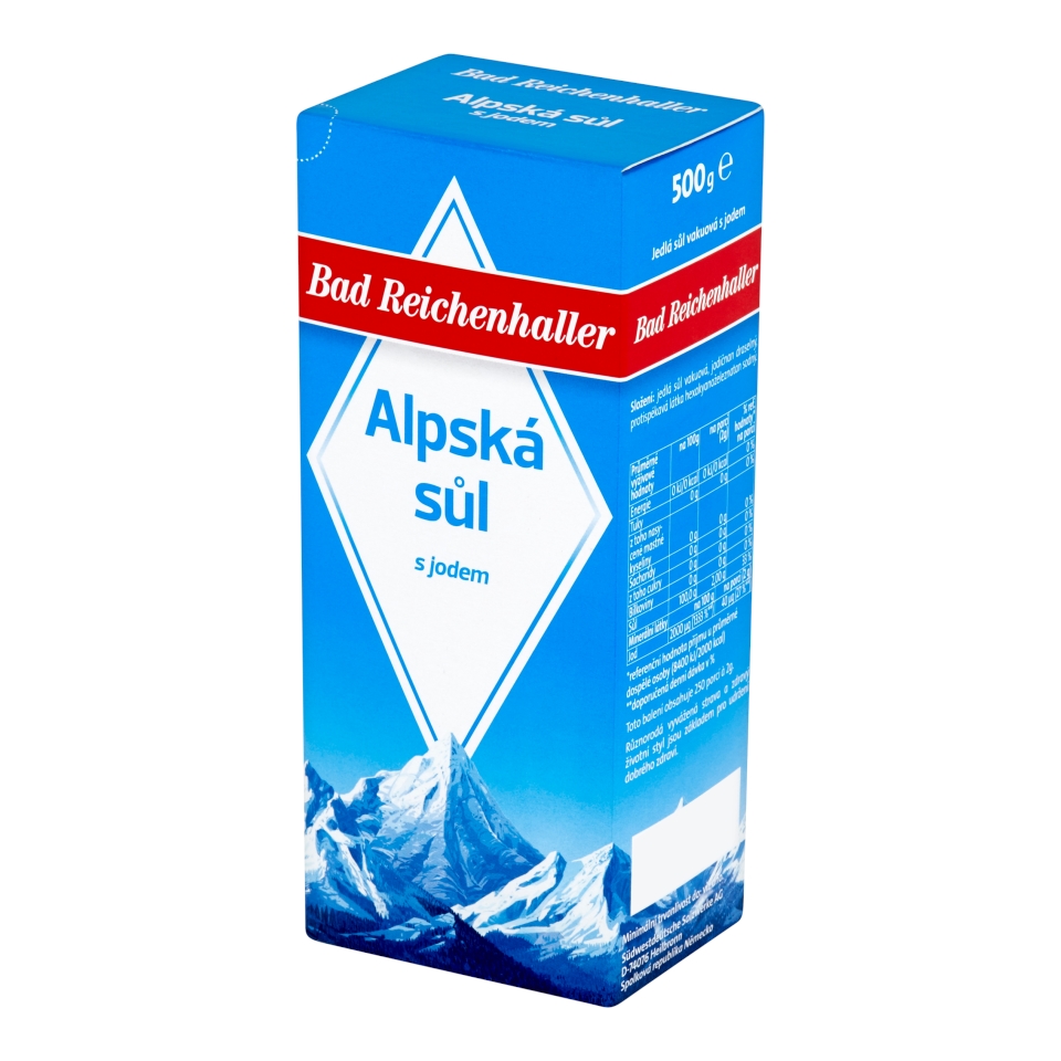 Náhled kategorie Bad Reichenhaller Alpská sůl s jódem