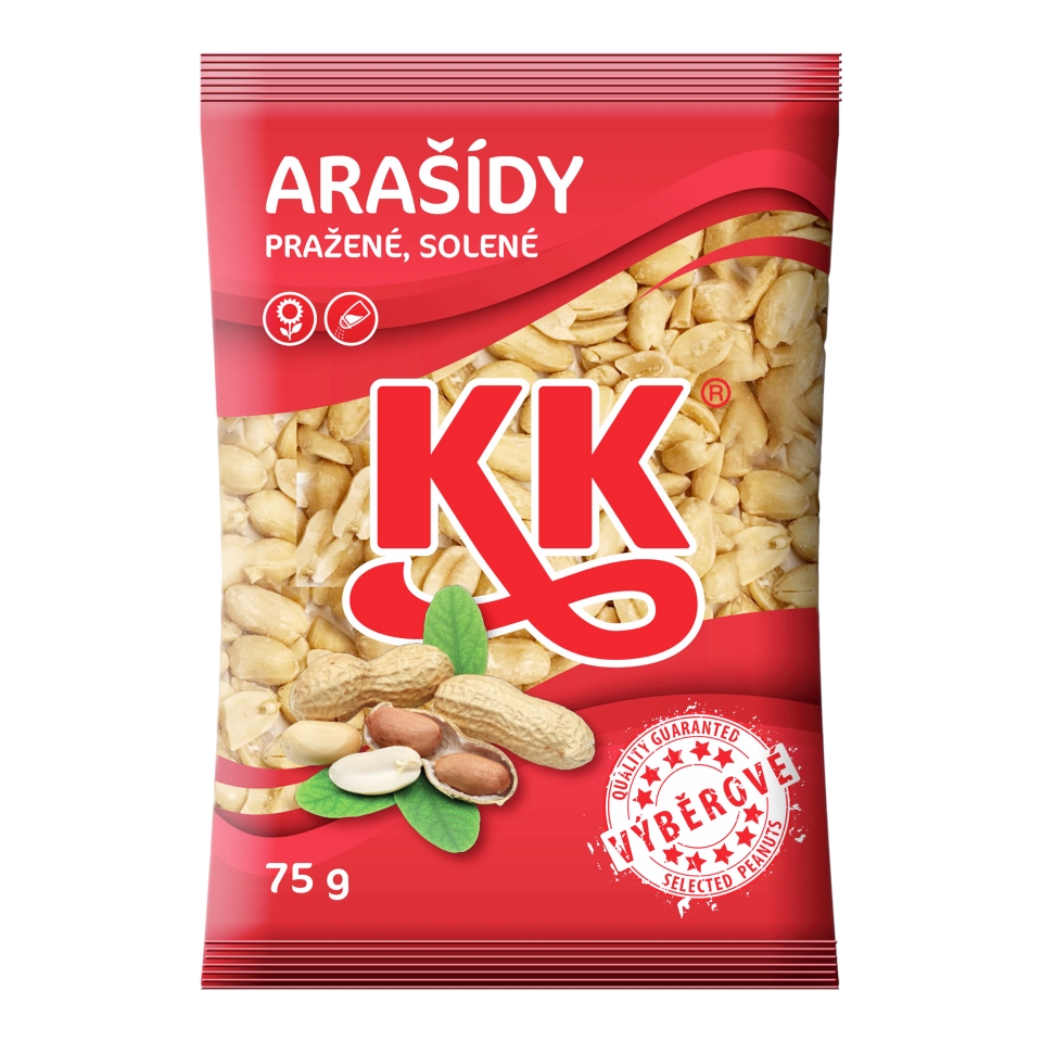 Náhled kategorie KK Arašídy pražené solené