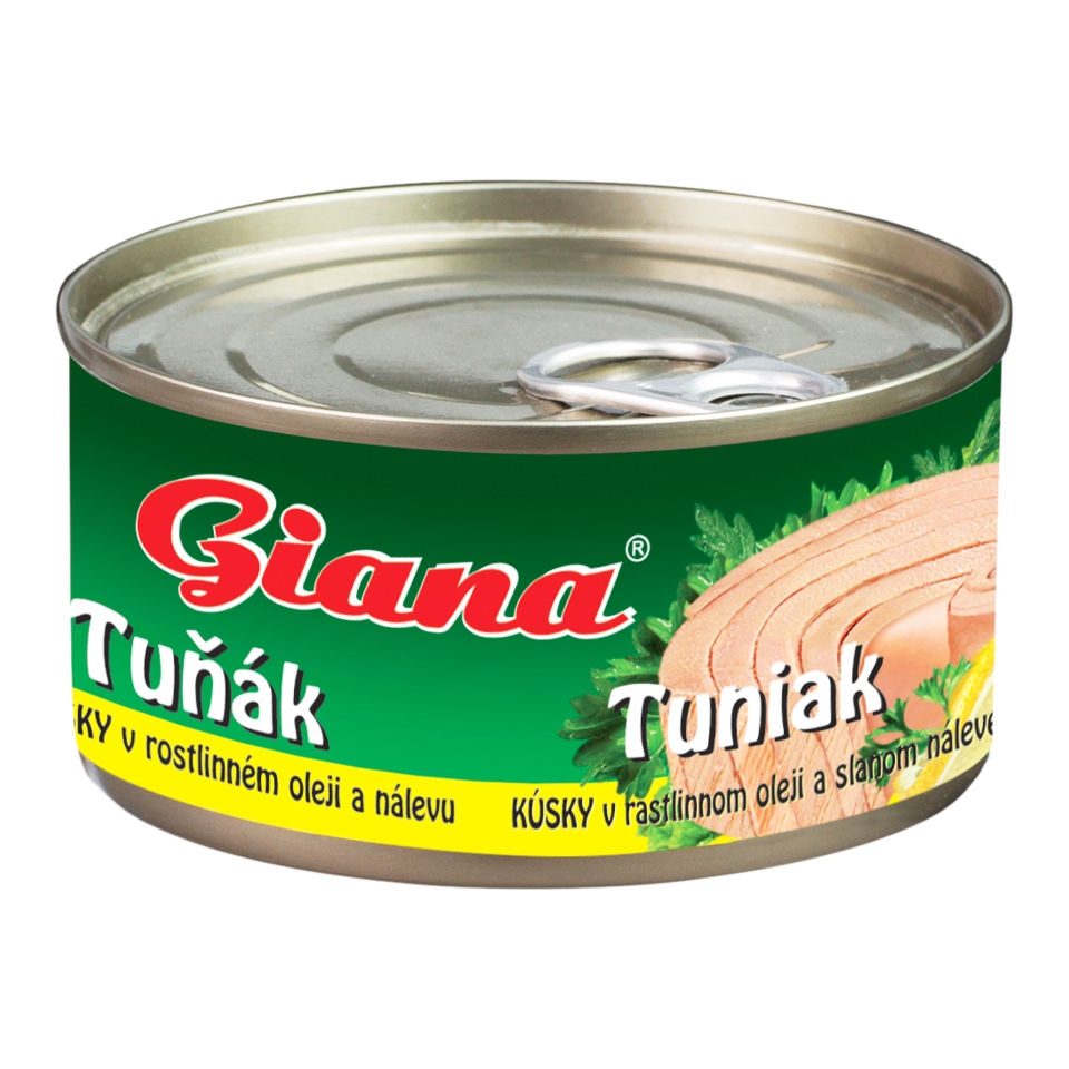 Náhled kategorie Giana Tuňák kousky v rostlinném oleji