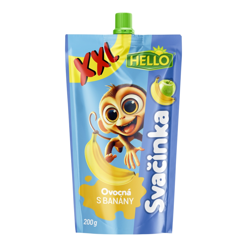 Náhled kategorie Hello ovocná svačinka XXL s banány