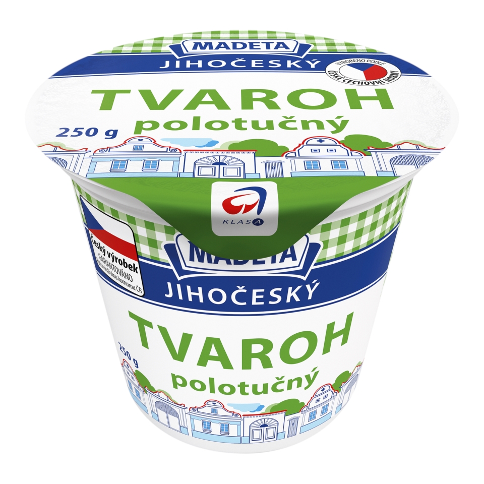 Náhled kategorie Madeta Jihočeský tvaroh polotučný