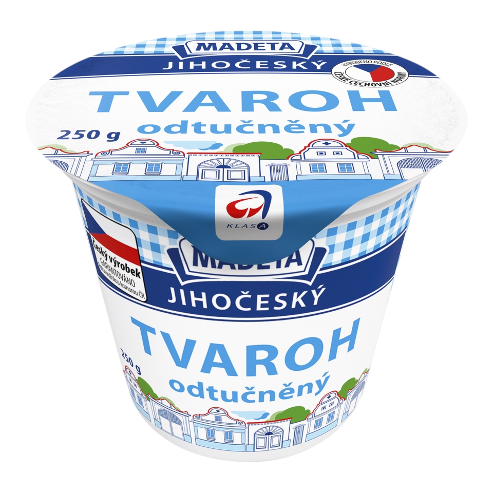 Náhled kategorie Madeta Jihočeský tvaroh odtučněný
