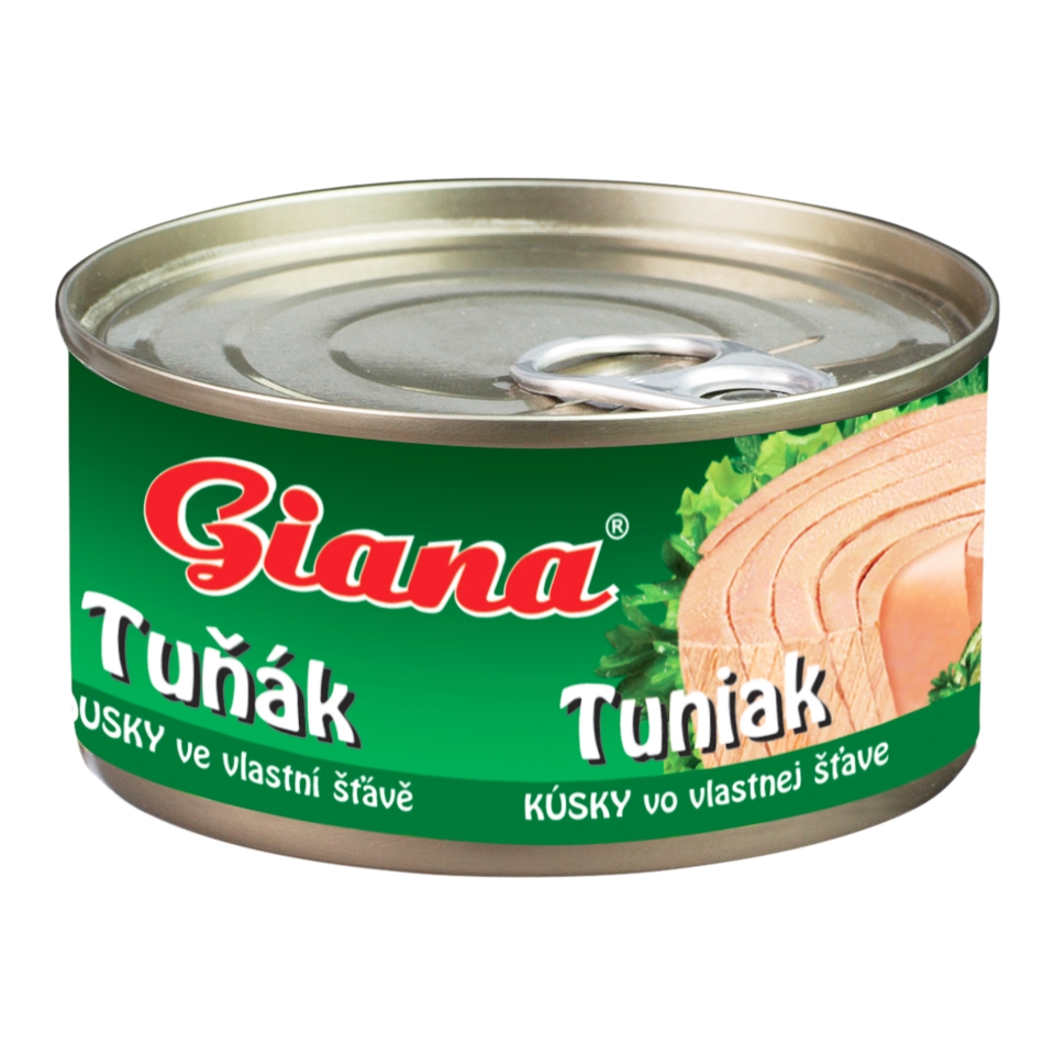 Náhled kategorie Giana Tuňák kousky ve vlastní šťávě