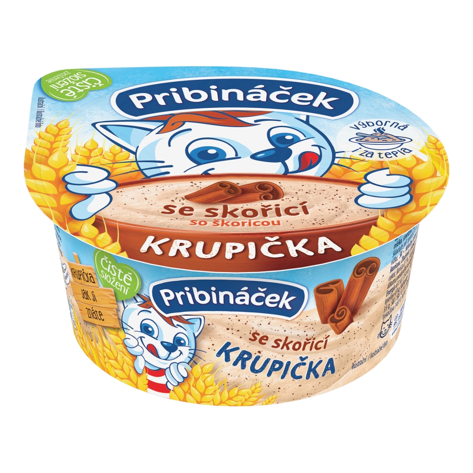 Náhled kategorie Pribináček Krupička se skořicí