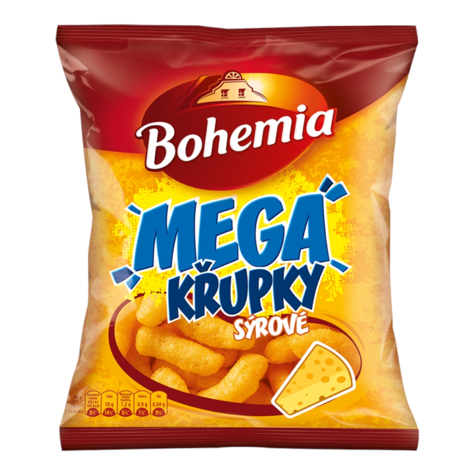 Náhled kategorie Bohemia Mega křupky sýrové