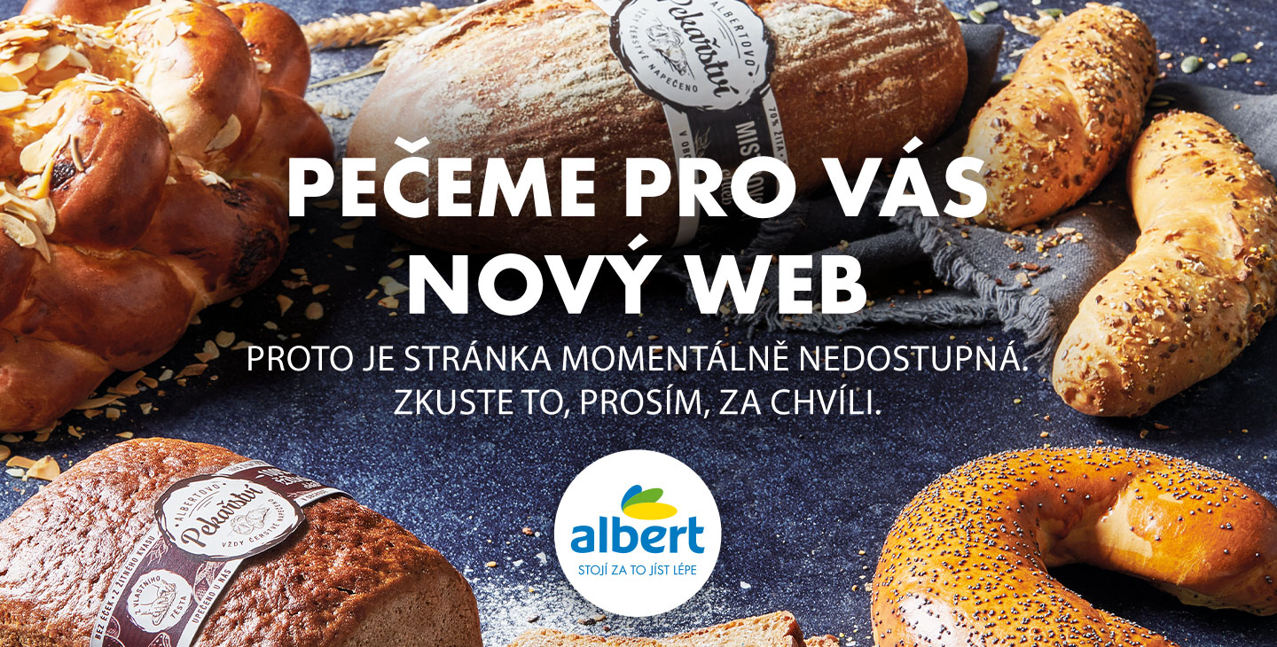 Pečeme pro vás nový web, proto je stránka momentálně nedostupná. Zkuste prosím za chvíli.